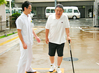 屋外歩行訓練
